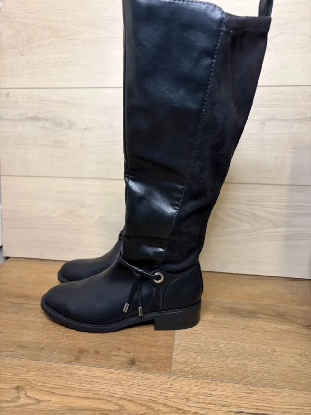 Style & Co Classic Knee-High Verrlee Women’s Riding Boots Black Size 6M